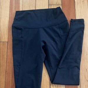 CVG Black High-Waist Pocket Leggings
